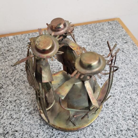 VTG Hong Kong Brutalist Copper Jazz Players Tune: When the Saints Go Marching In - Picture 5 of 10